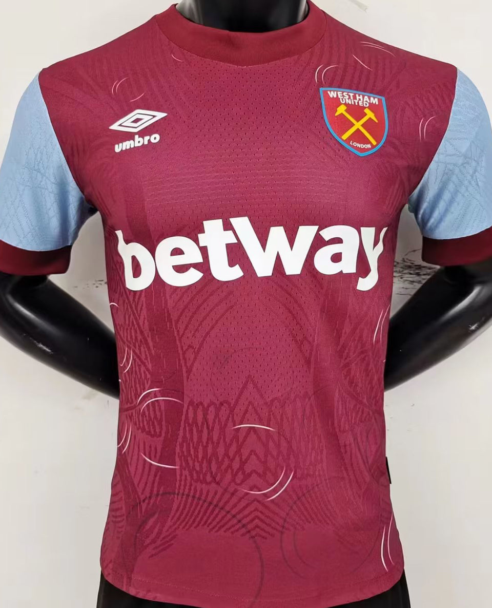 Maillot West Ham Domicile 2023/24 (Version Joueur)