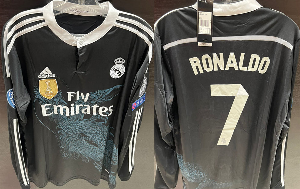 Maillot Real Madrid Manches Longues Rétro 2014/15