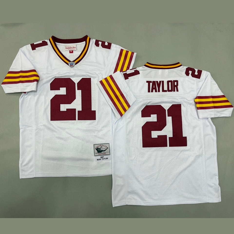 Maillot Taylor 21 Men S Washington Commanders Rétro