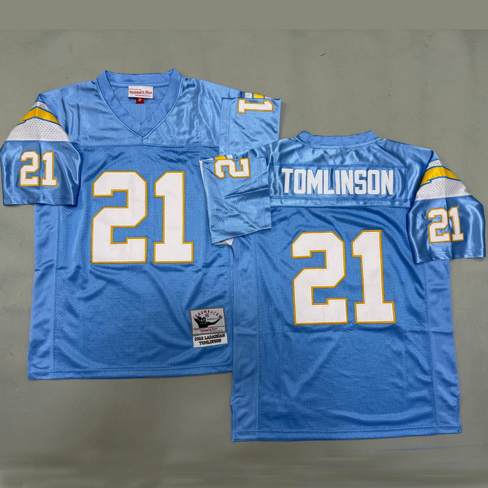 Maillot Tomlinson 21 Los Angeles Chargers Rétro