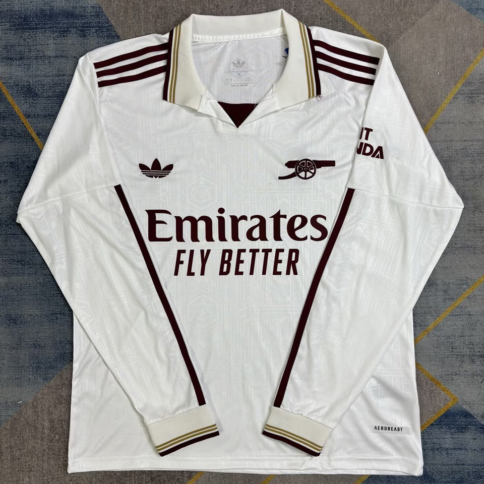 Maillot Arsenal Third Manches Longues 2025