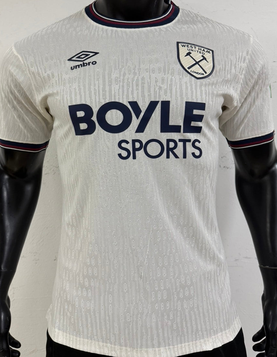 Maillot West Ham Extérieur 2025/26 (Version Joueur)