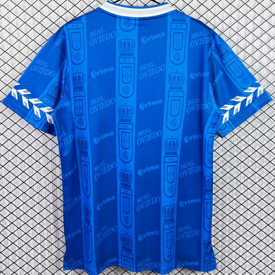 Maillot 99 Real Oviedo Domicile Rétro