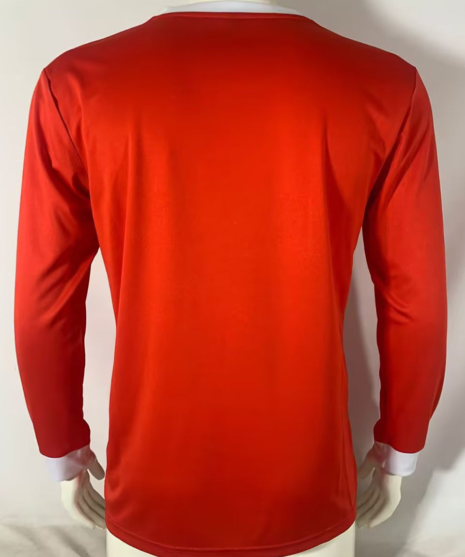 Maillot Atlético Independiente Domicile Manches Longues Rétro 1982