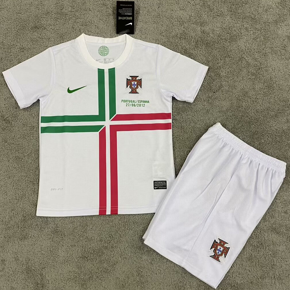 Maillot Portugal Extérieur Rétro 2012 Enfant