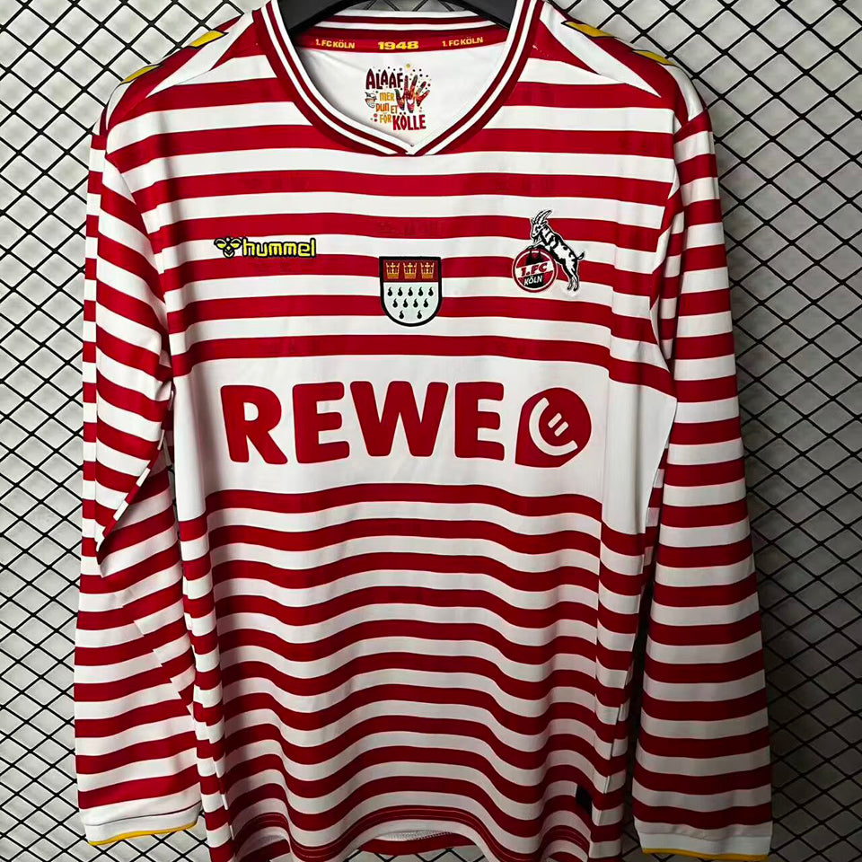 Maillot 1 Fc Köln Manches Longues 2025/26
