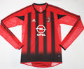 Maillot AC Milan Domicile Manches Longues Rétro 2004/05