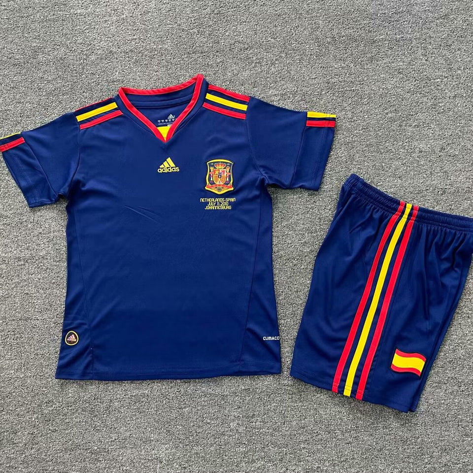 Maillot Espagne Extérieur Rétro 2010 Enfant