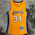 Maillot Lakers Oneal 34 Rétro