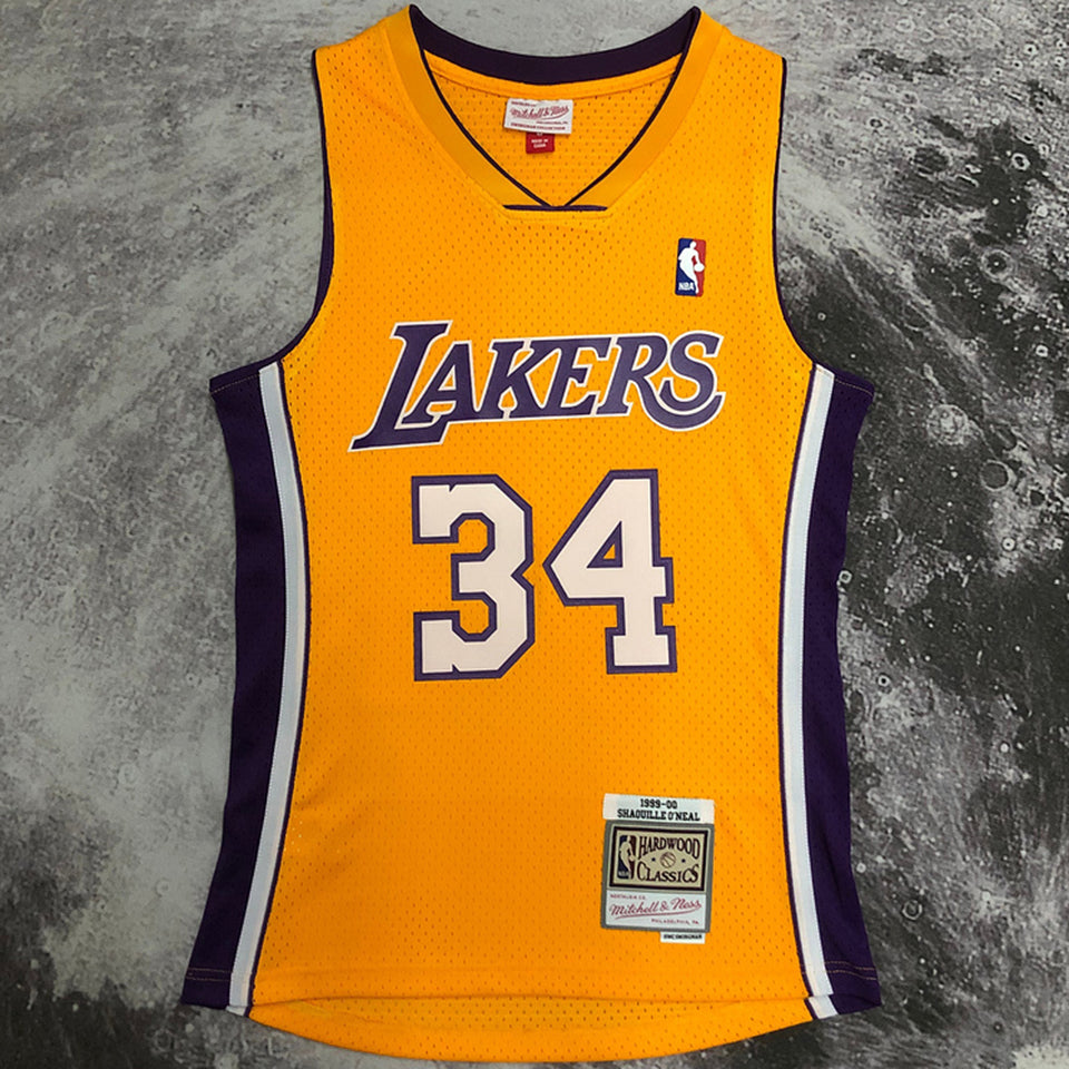 Maillot Lakers Oneal 34 Rétro