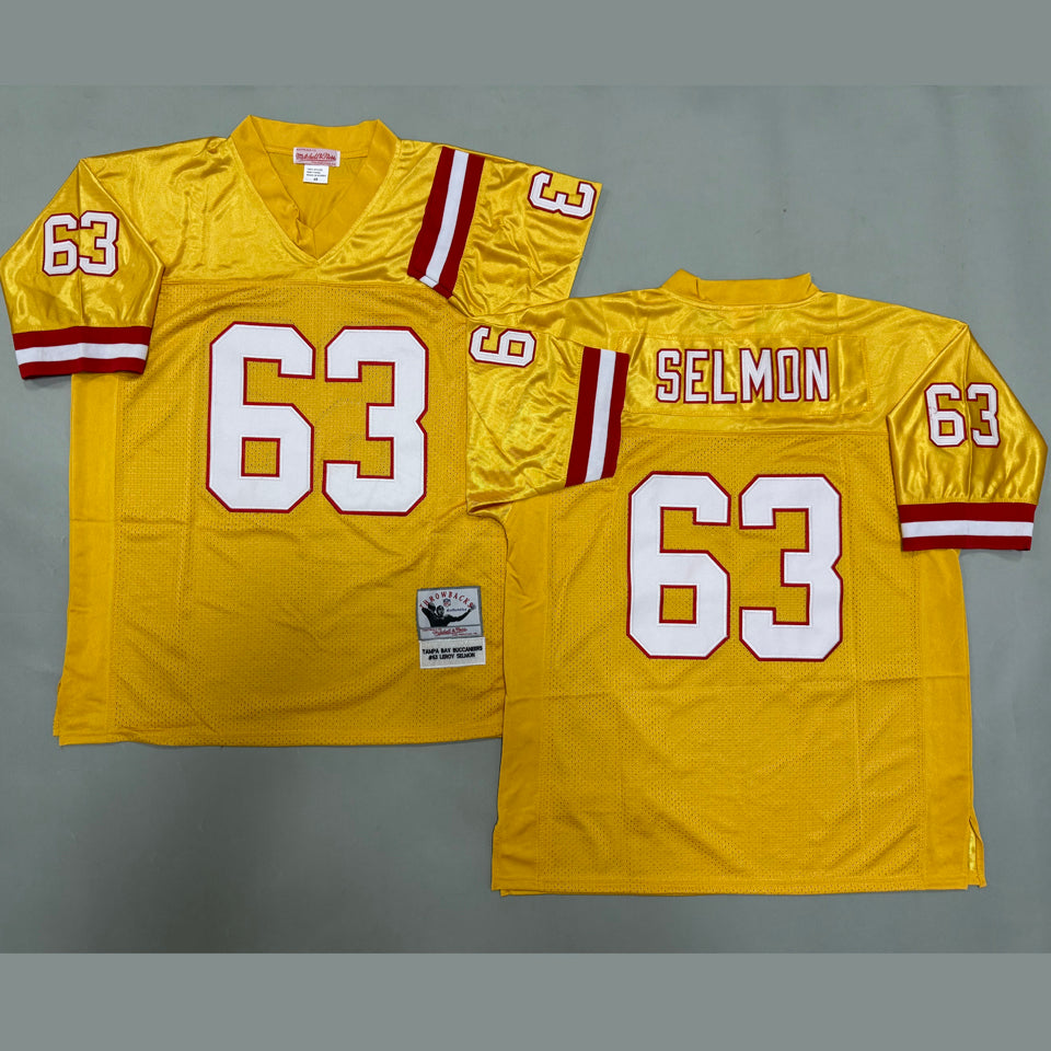 Maillot Selmon 63 Men S Tampa Bay Buccaneers Rétro