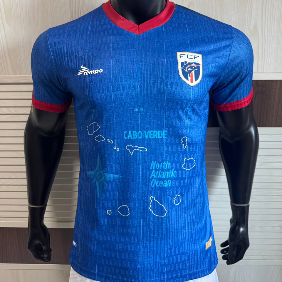 Maillot Cape Verde Domicile 2025 (Version Joueur)