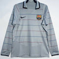 Maillot Barcelone Extérieur Manches Longues Rétro