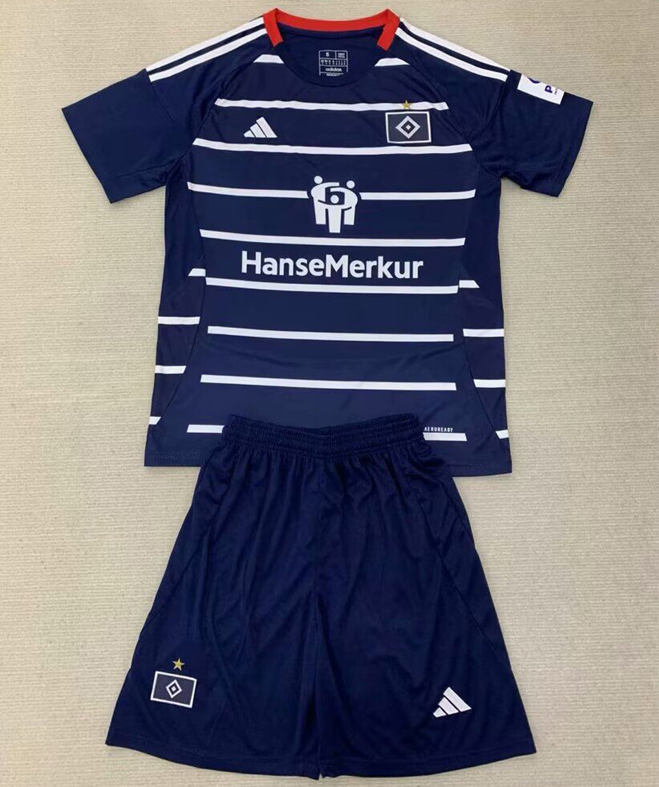 Maillot Hamburger Sv Extérieur 2024/25 Enfant