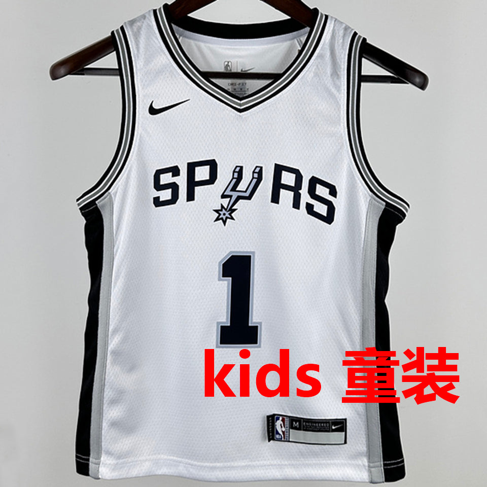 Maillot Spurs Wembanyama 2024/25 Enfant