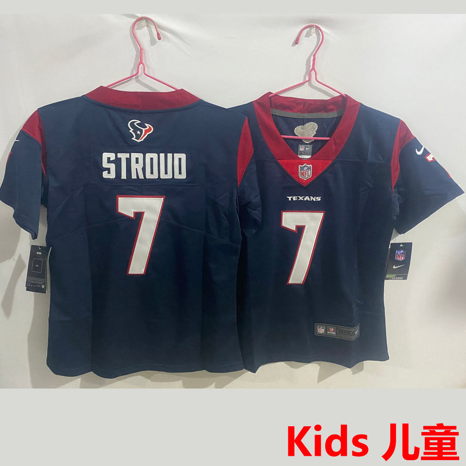 Maillot Stroud 7 Houston Texans Enfant