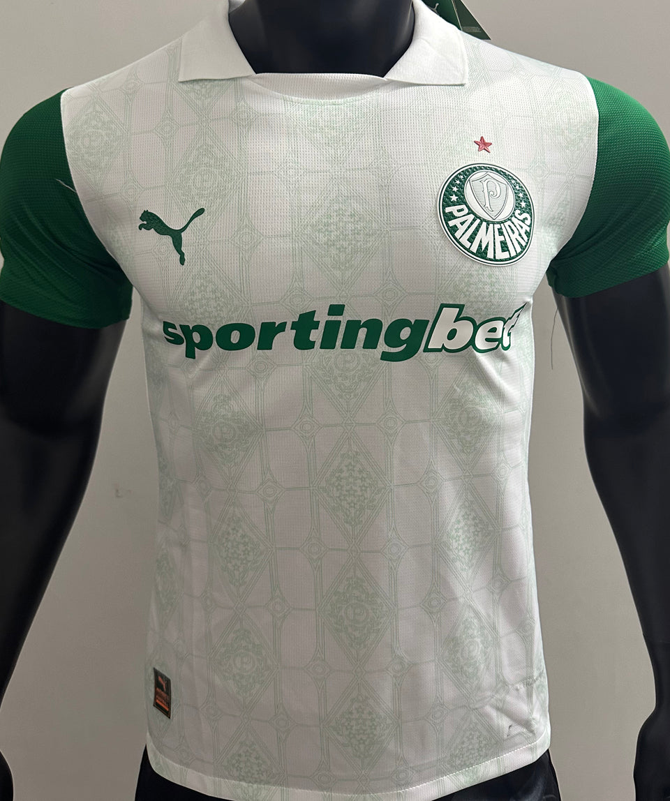 Maillot 26 Palmeiras Extérieur 2025 (Version Joueur)