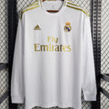 Maillot Real Madrid Domicile Manches Longues Rétro 2019/20