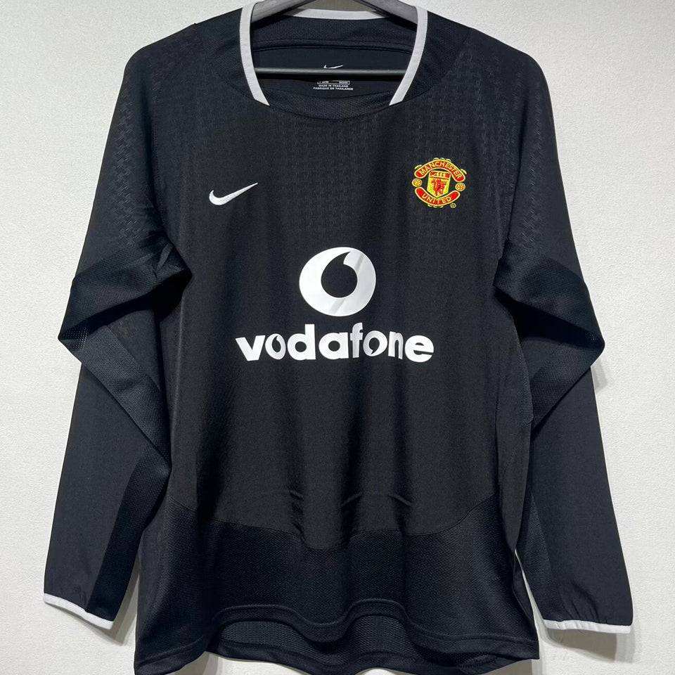 Maillot Manchester United Extérieur Manches Longues Rétro