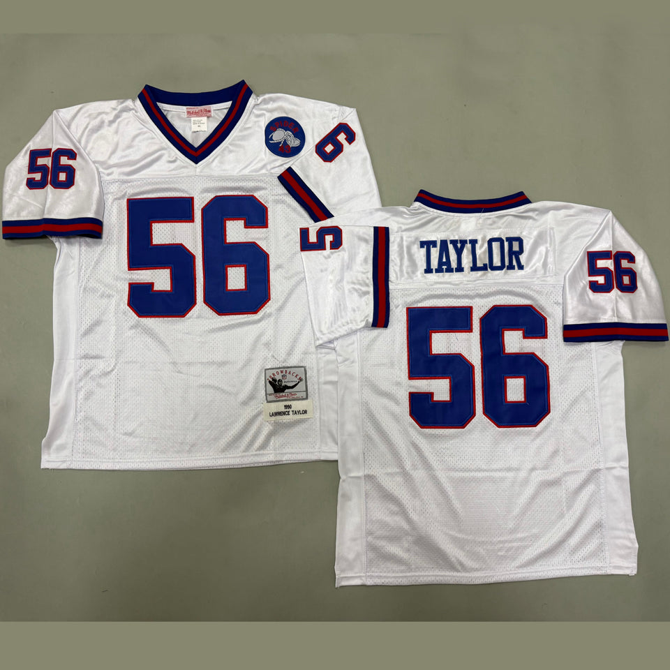 Maillot Taylor 56 Men S New York Giants Rétro