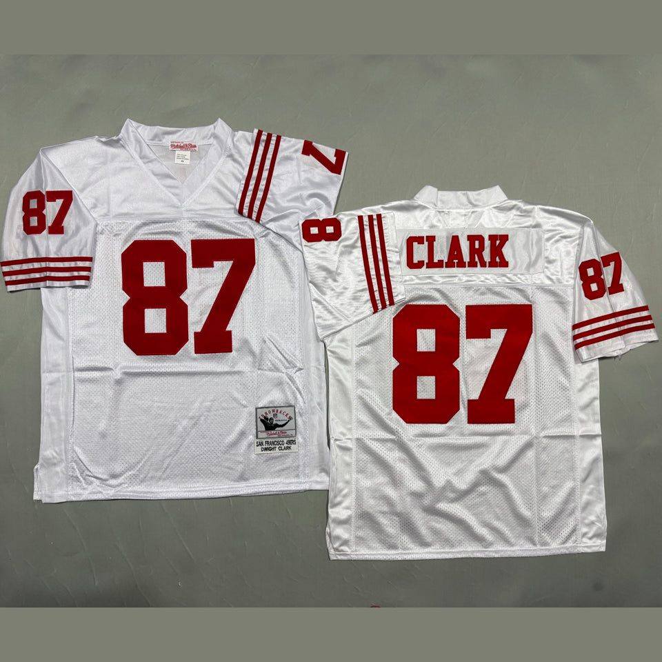 Maillot Clark 87 Men S San Francisco 49Ers Rétro