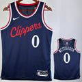 Maillot Clippers Westbrook 0 Sapphire 2024/25