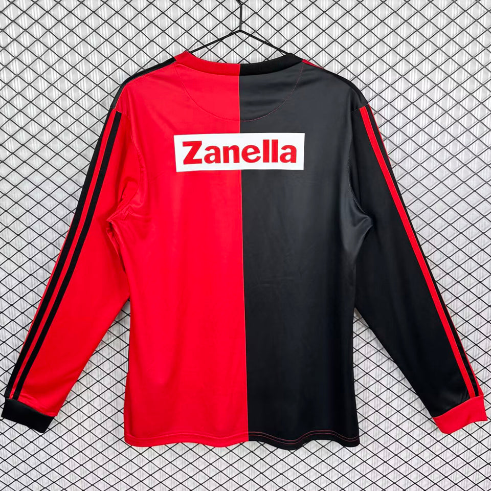 Maillot 93 Newell'S Old Boys Domicile Manches Longues Rétro