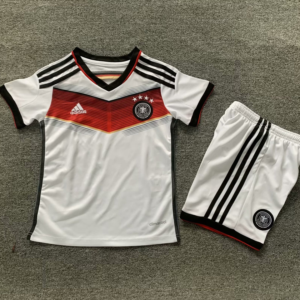 Maillot Allemagne Domicile Rétro 2014 Enfant