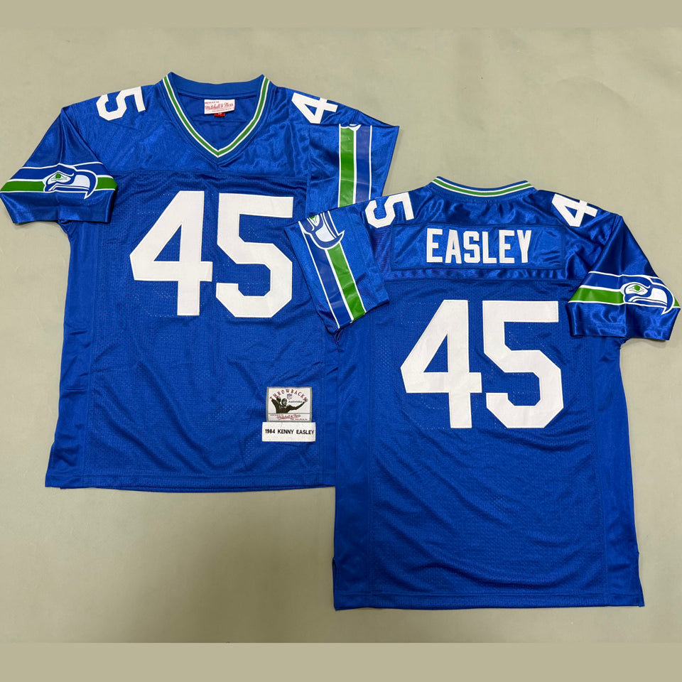 Maillot Easley 45 Seattle Seahawks Rétro
