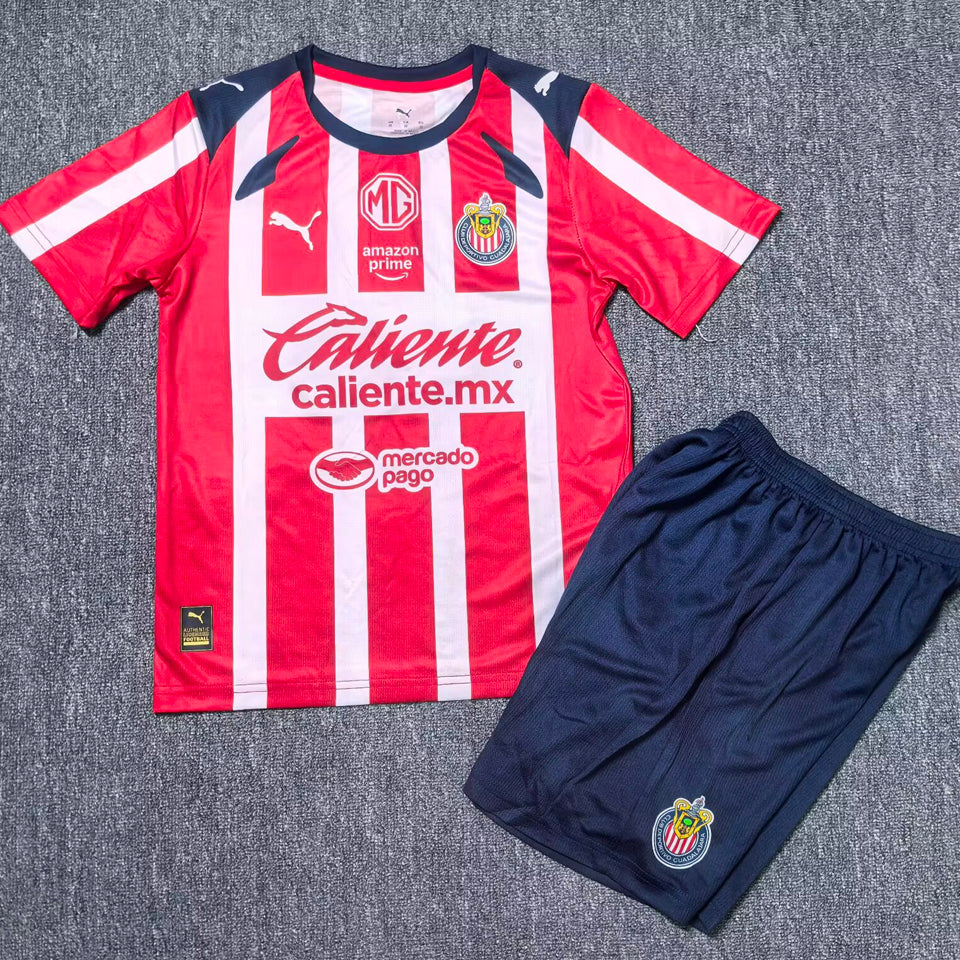 Maillot Chivas Domicile 2025/26 Enfant