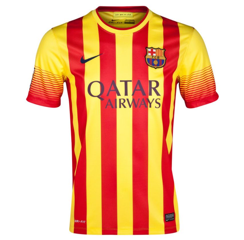 Maillot Barcelone Extérieur Rétro 2013/14