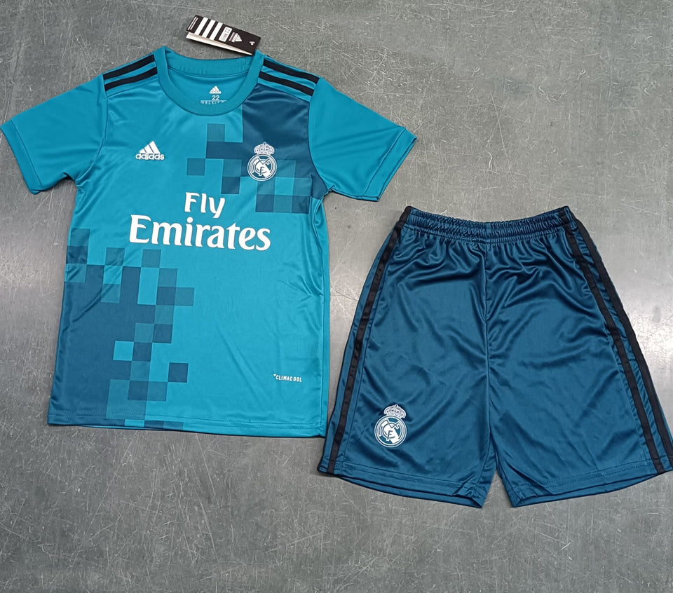 Maillot Real Madrid Third Rétro 2017/18 Enfant