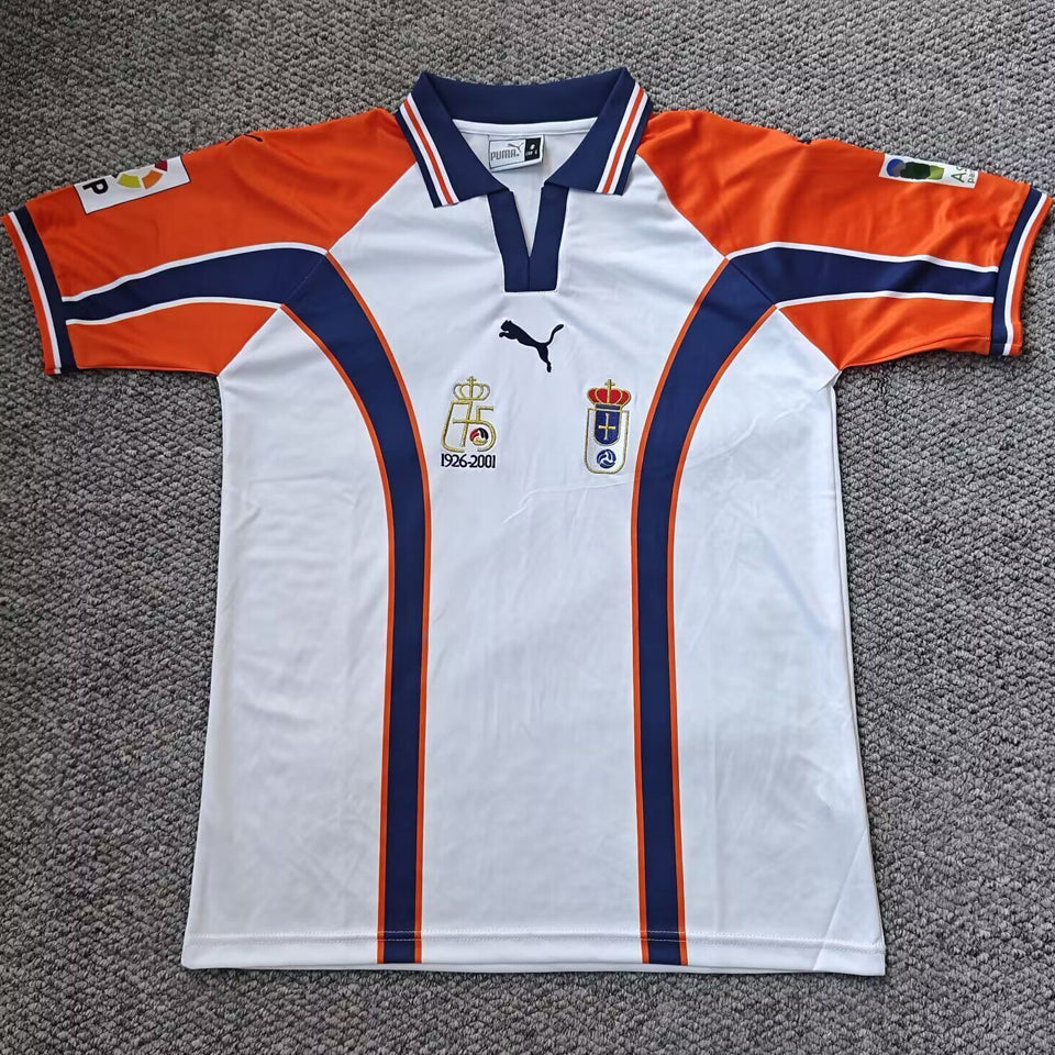 Maillot Real Oviedo Extérieur Rétro 2000