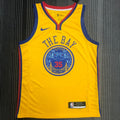 Maillot Warriors Durant 35 The Bay Nba Jerseys Hot Pressed 2018
