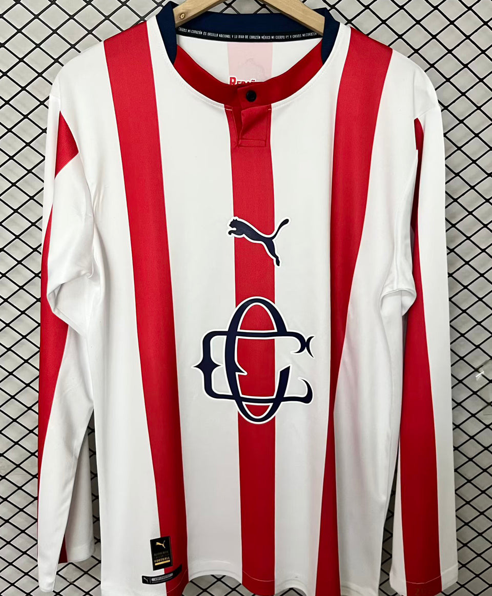 Maillot Chivas 120Th Manches Longues Rétro