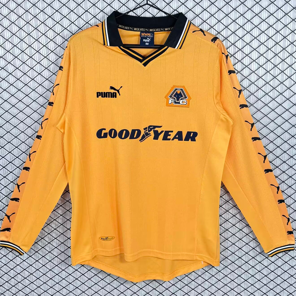 Maillot Wolves Domicile Manches Longues Rétro