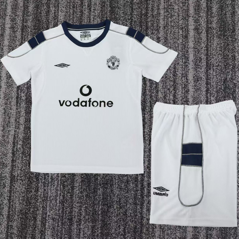 Maillot Manchester United Extérieur Rétro 2000 Enfant