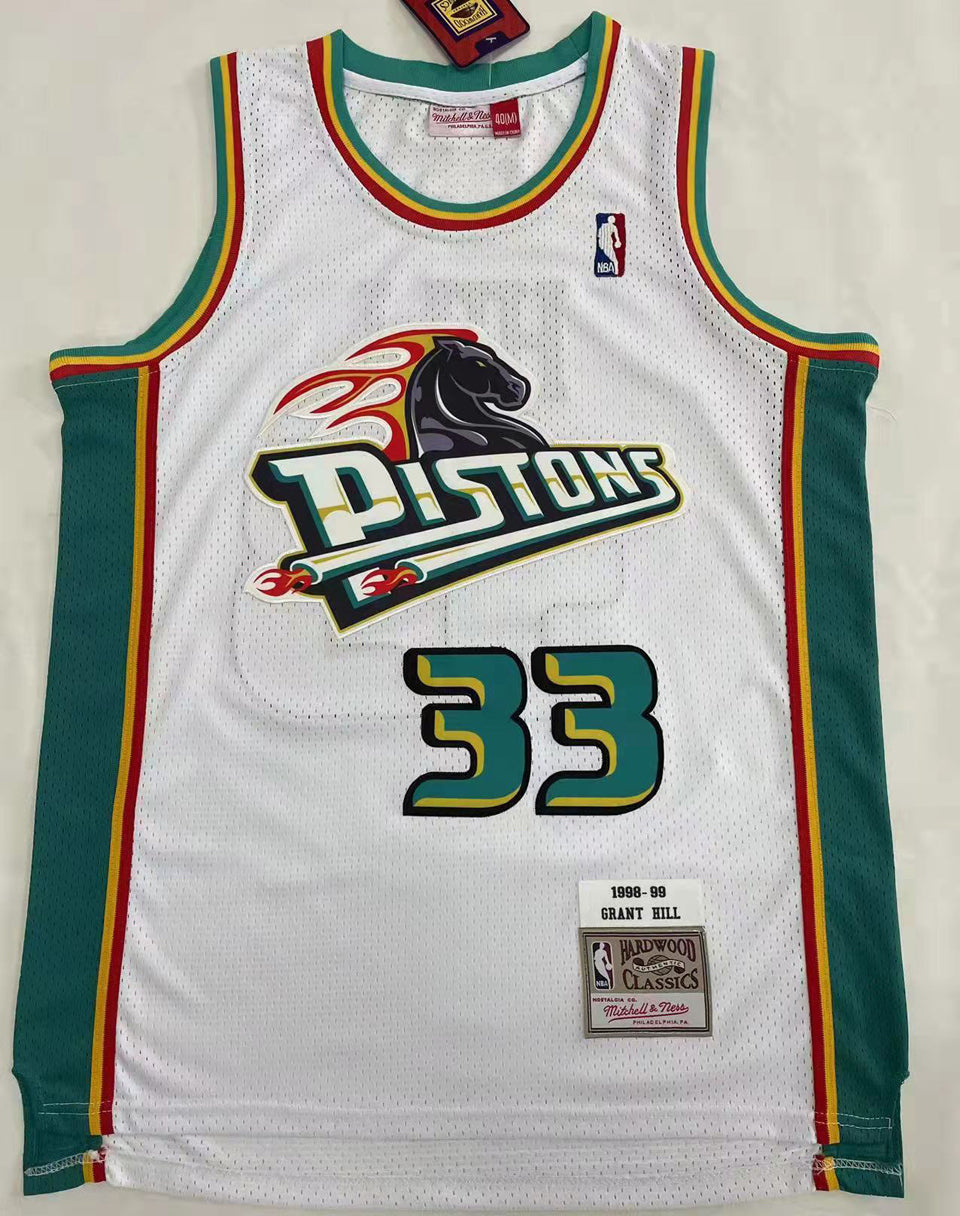 Maillot Pistons Hill 33 Rétro 1998/99