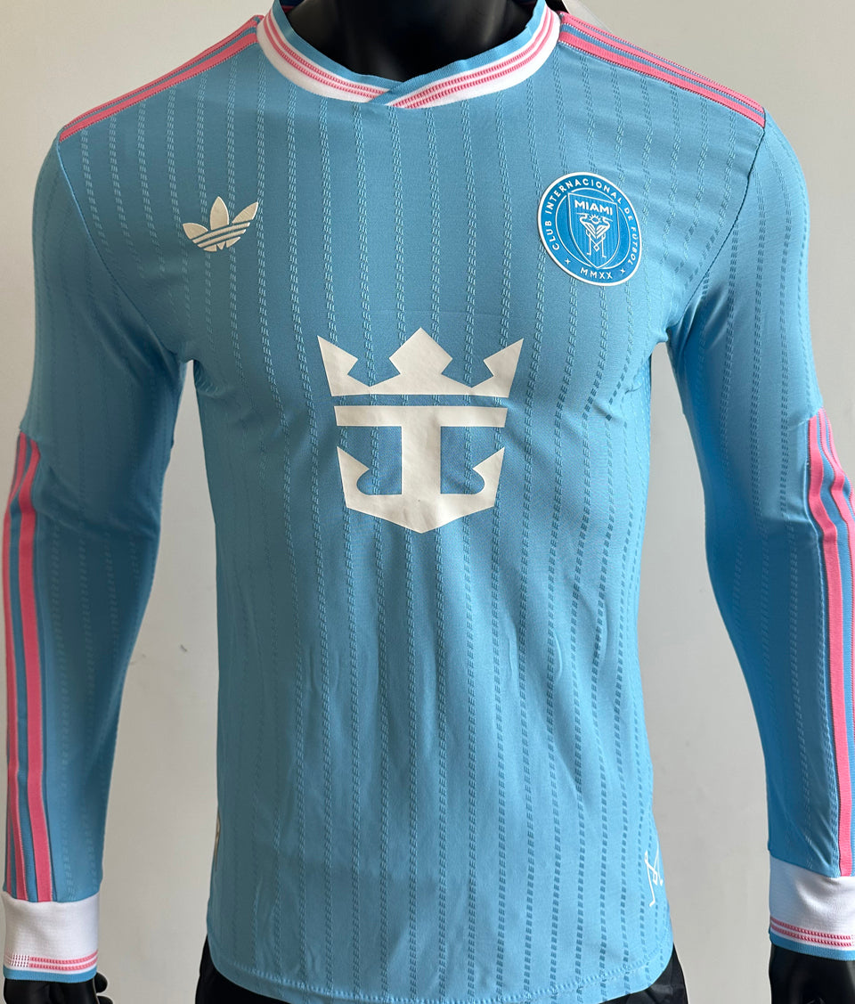 Maillot Inter Miami Third Manches Longues 2025/26 (Version Joueur)