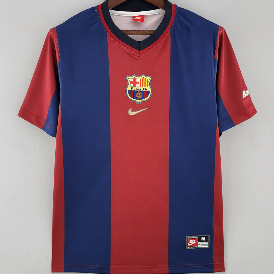 Maillot Barcelone Domicile Rétro 1998/99