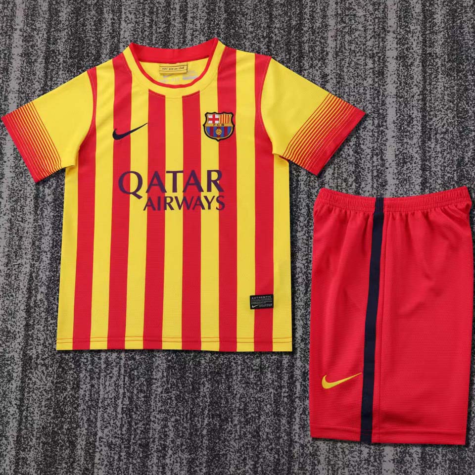 Maillot Barcelone Extérieur Rétro 2013/14 Enfant