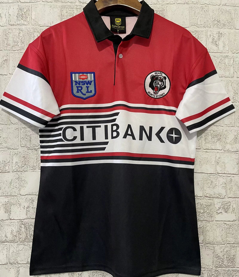 Maillot North Sydeney Bears Rétro