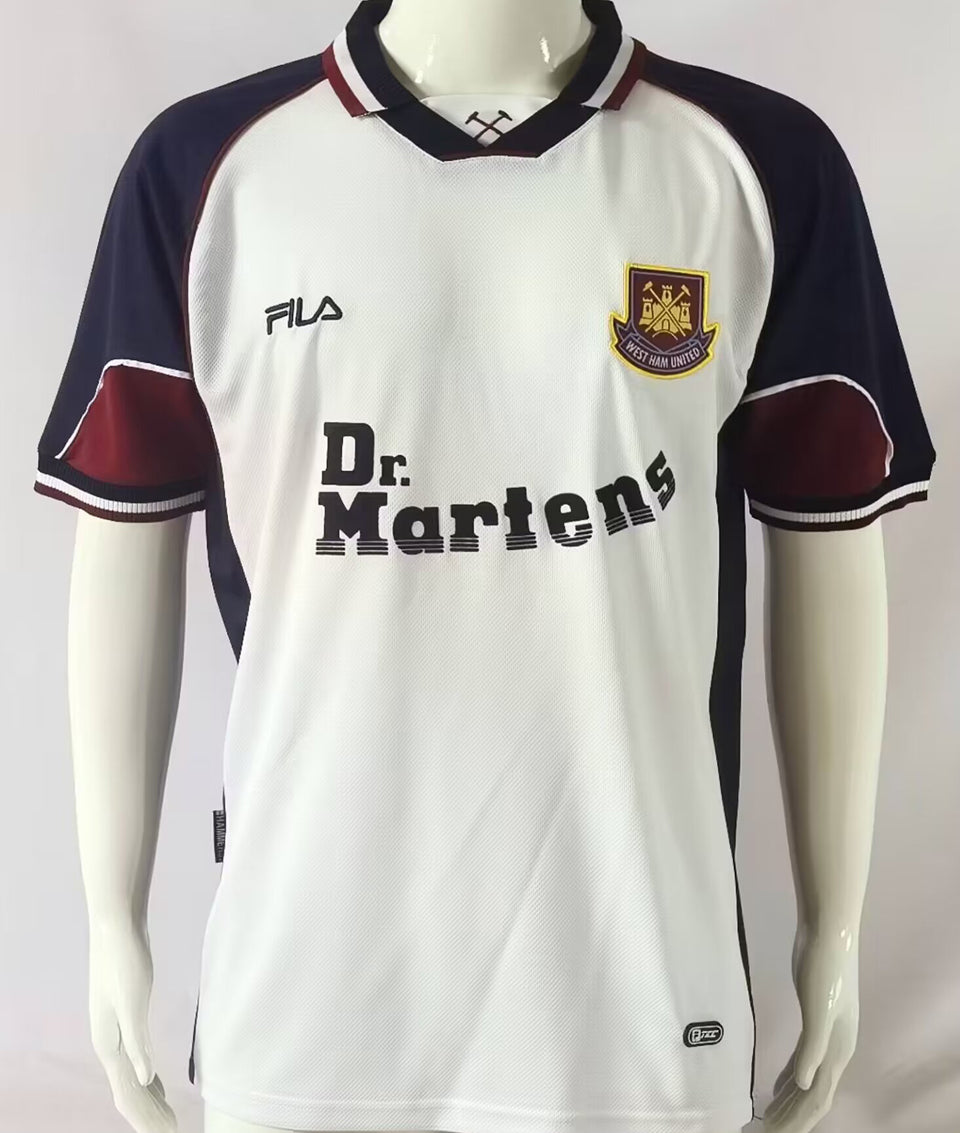 Maillot West Ham Extérieur Rétro