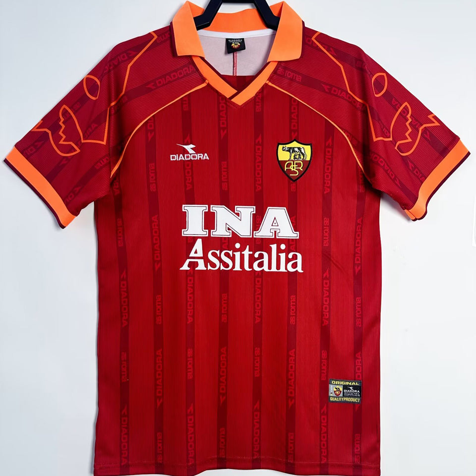 Maillot AS Roma Domicile Rétro 1999