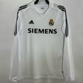 Maillot Real Madrid Domicile Manches Longues Rétro 2005/06