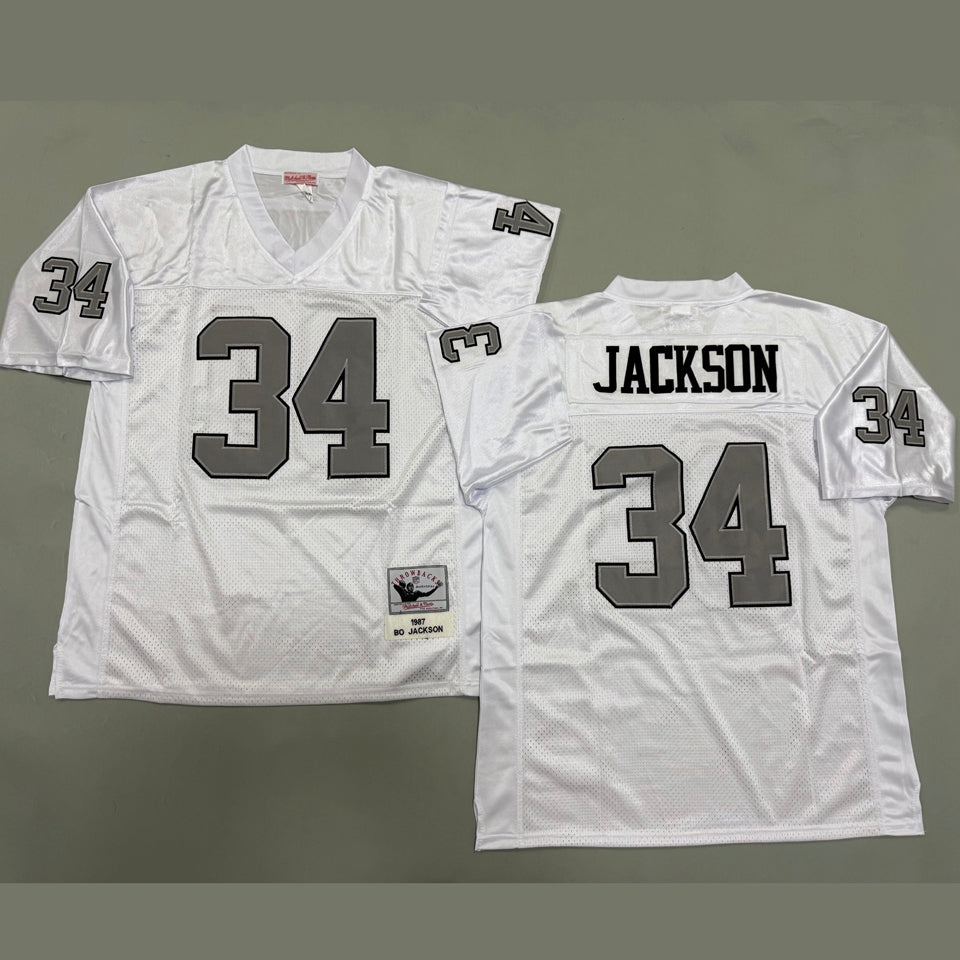 Maillot Jackson 34 Men S Las Vegas Raiders Rétro