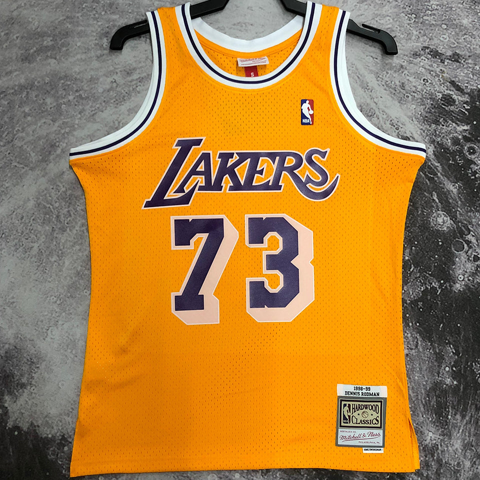 Maillot Lakers Rodman 73 Rétro