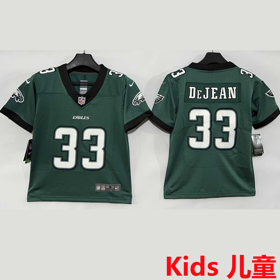 Maillot Dejean 33 Philadelphia Eagles Enfant