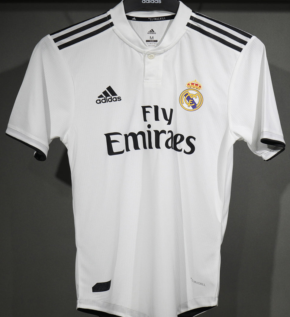 Maillot Real Madrid Domicile Rétro 2018/19 (Version Joueur)