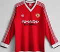 Maillot Manchester United Domicile Manches Longues Rétro 1983